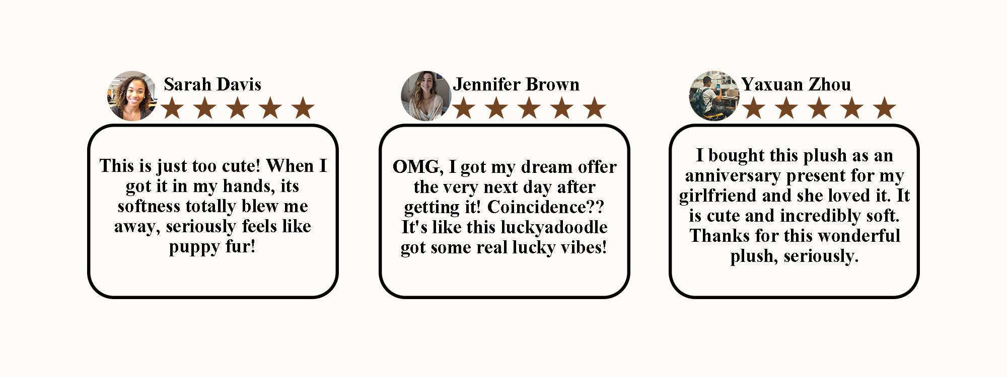 People love lucky plush toy - Luckyadoodle. 