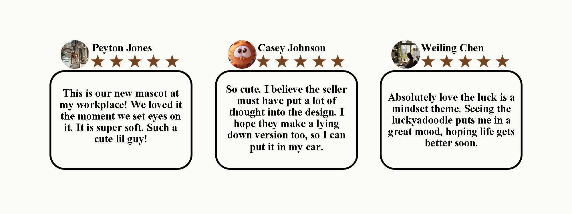 People can get super lucky energy from Luckyadoodle (lucky plush toy)